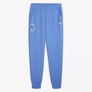 Puma Men's BMW Motorsport Essential Fleece Pants Blue Skies Men’s 2XL